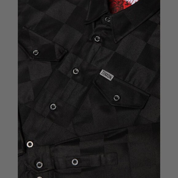 DIXXON FLANNEL - CHECKMATE Flannel Shirt Collab - Men's Medium - Picture 4 of 13